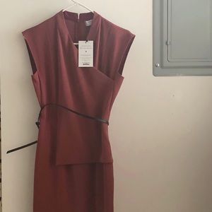 MM. Lafleur Elicia Dress - Brick Red - Size 2